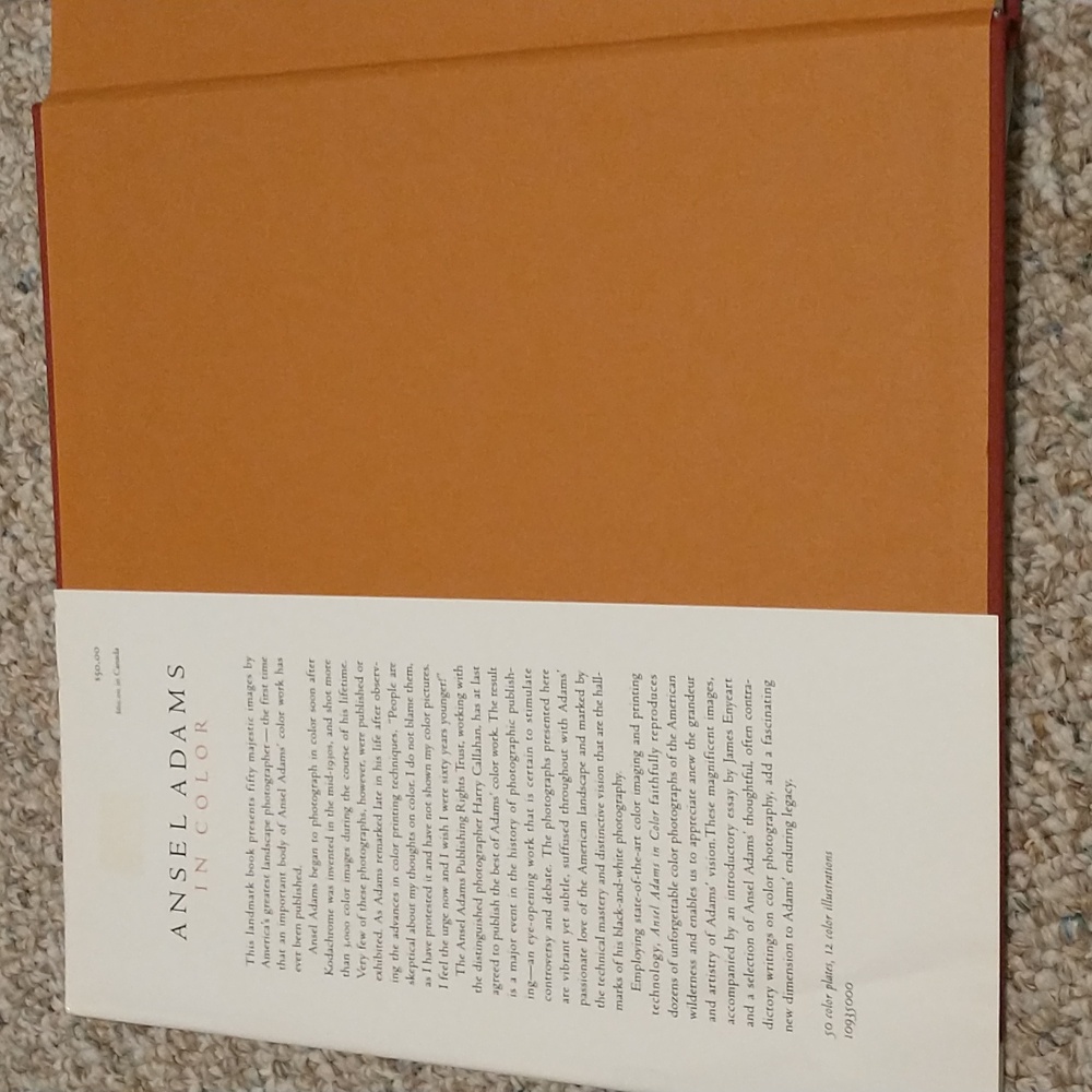Ansel Adams In Color Coffee Table Book - Picture 5 of 9